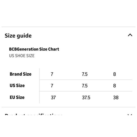 BCBGeneration Women’s classic kitten heel pump Kami with dainty buckle Size 8M - Picture 6 of 9